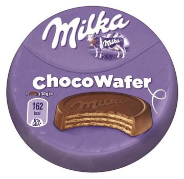 Milka Milka Choco Wafer Melk 30gr -Doos 30 stuks