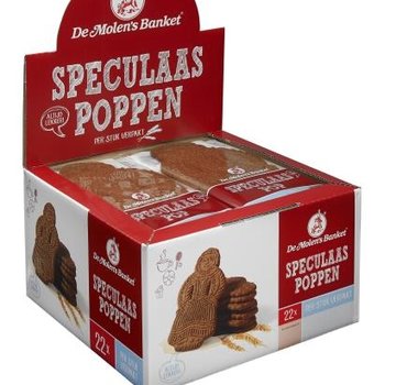 Molen's Banket Speculaas Poppen Per Stuk Verp 50gr -Doos 22 stuks