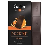Galler Chocolade Puur Orange 70% Tablet -Doos 10 stuks