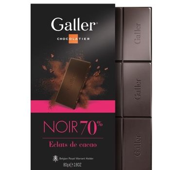 Galler Chocolade Puur Cacao 70% Tablet -Doos 10 stuks