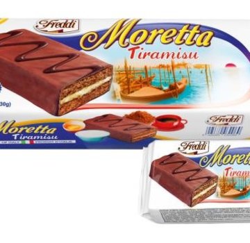 Freddi Moretta Tiramisu 300 gram -Doos 12 stuks