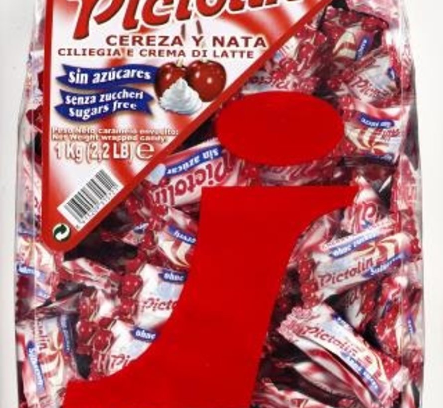 Suikervrije Pictolin Cherry&Cream - 1kg