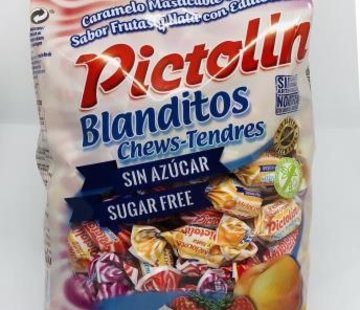 Intervan Pictolin Chews Fruit&Cream SUIKERVRIJ - 1 kilo