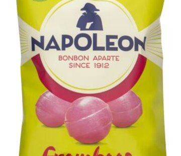 Napoleon Napoleon Framboos kogels 12 zakjes a 150 gram