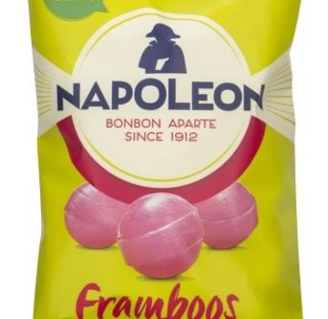 Napoleon Napoleon Framboos kogels 12 zakjes a 150 gram