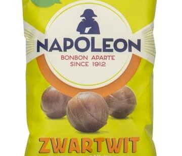 Napoleon Napoleon Zw/Wit Kogel - 12 zakjes a 150 gram