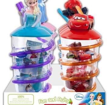 Bip Fruity Fun And Fruity Disney Mix  Fruity Straw Cup Doos 8 Stuks