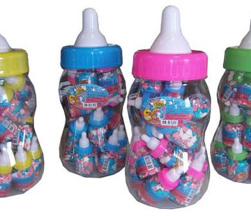 Baby Baby Fles XXL Fun Bottle met 20 Stuks Mini flesjes