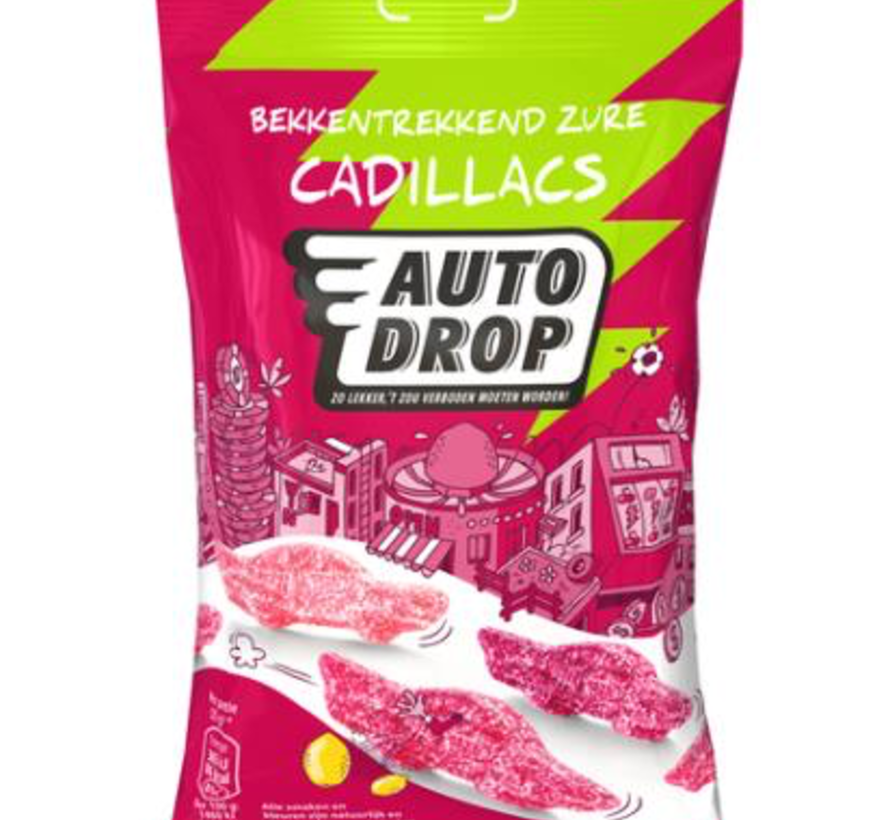 Zure Cadillacs Autodrop -Doos 16 Stuks