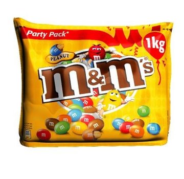 Mars M&M Peanut -Doos 7x 1 kilo