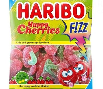 Haribo snoep Happy Cherries F!ZZ- Doos 14 stuks