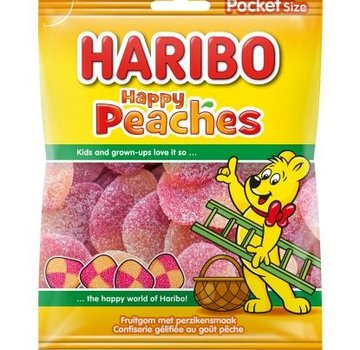 Haribo Happy Peaches -Doos 28 stuks