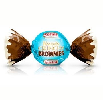 Sorini Chocolade Kogels Crunchy Brownies -1 kilo