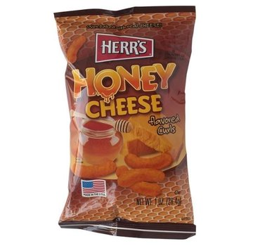 Herr's Food Inc Herr's Honey Cheese Curls -Doos 42x28 gram