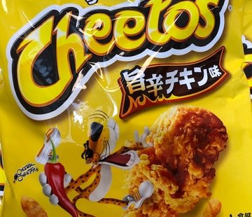 Cheetos Japanse Import Cheetos Spicy Hot Chicken -zak 75 gram