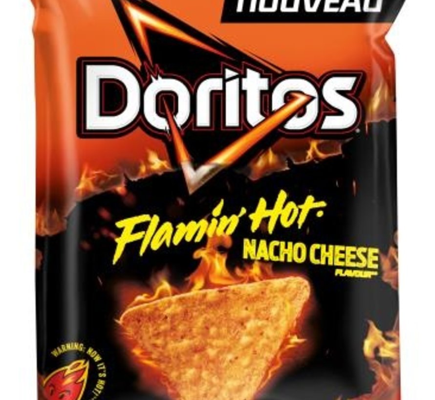 Doritos Flamin' Hot Nacho Cheese -Doos 9x170 gram