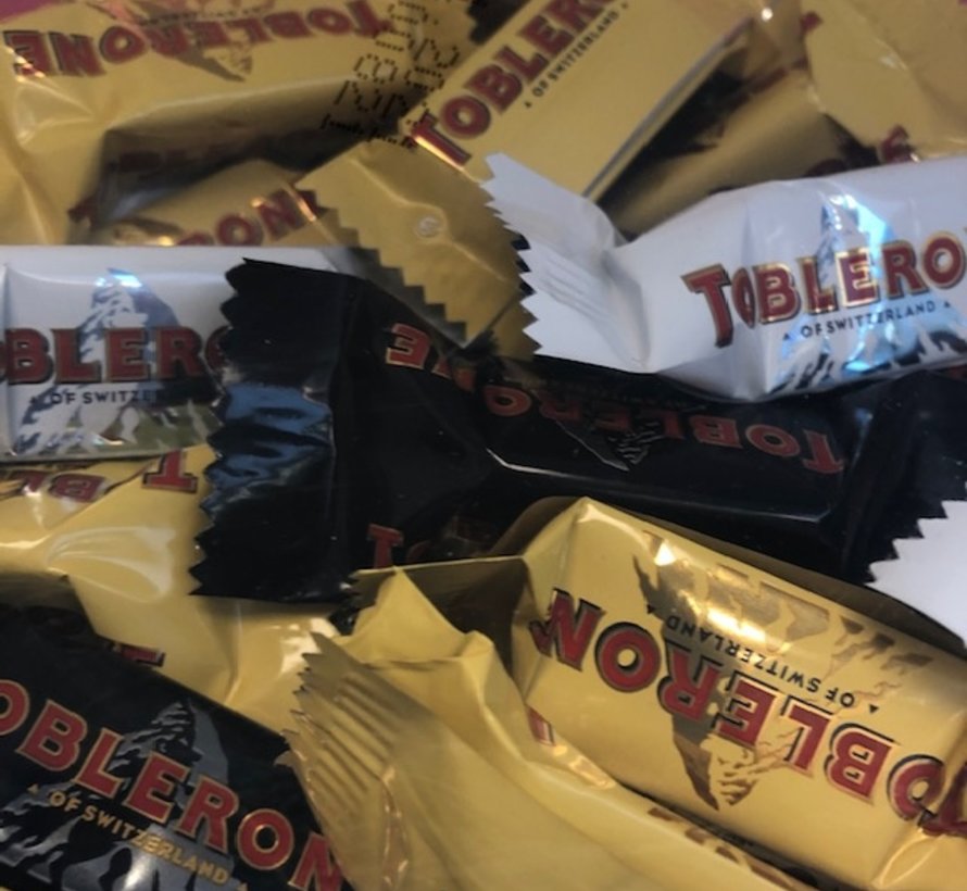 Toblerone Mini Mix -Silo 110 stuks