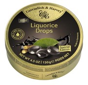 Cavendish &amp; Harvey Liquorice Filled Drops -Doos 11 blikken