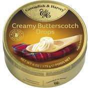 Cavendish &amp; Harvey Butterscotch Drops -Doos 9 blikken