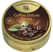 Cavendish &amp; Harvey Coffee Deluxe Drops -Doos 9 blikken