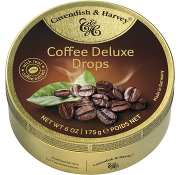 Cavendish & Harvey Coffee Deluxe Drops -Doos 9 blikken