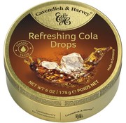 Cavendish &amp; Harvey Cola Drops -Doos 9 blikken