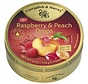 Raspberry & Peach Drops -Doos 9 blikken