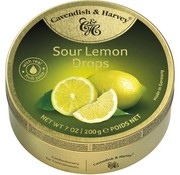 Cavendish &amp; Harvey Sour Lemon Drops -Doos 9 blikken