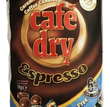 Intervan Espresso Cafe Dry Candy  -Suikervrij Glutenvrij -1 kilo