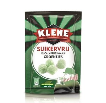 Klene Groentjes suikervrij- 90  gram - doos 12 stuks