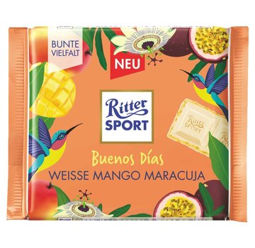 Ritter Sport Witte Mango Maracuja - 1 tablet