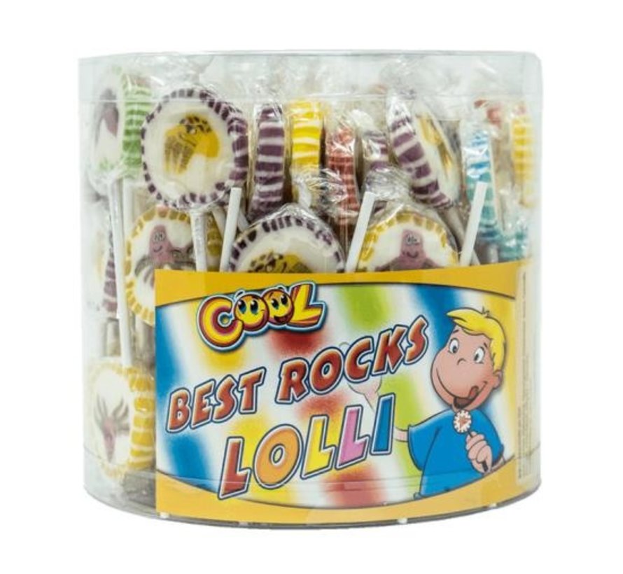 Cool Best Dieren Rocks Lolly Silo -80 Stuks