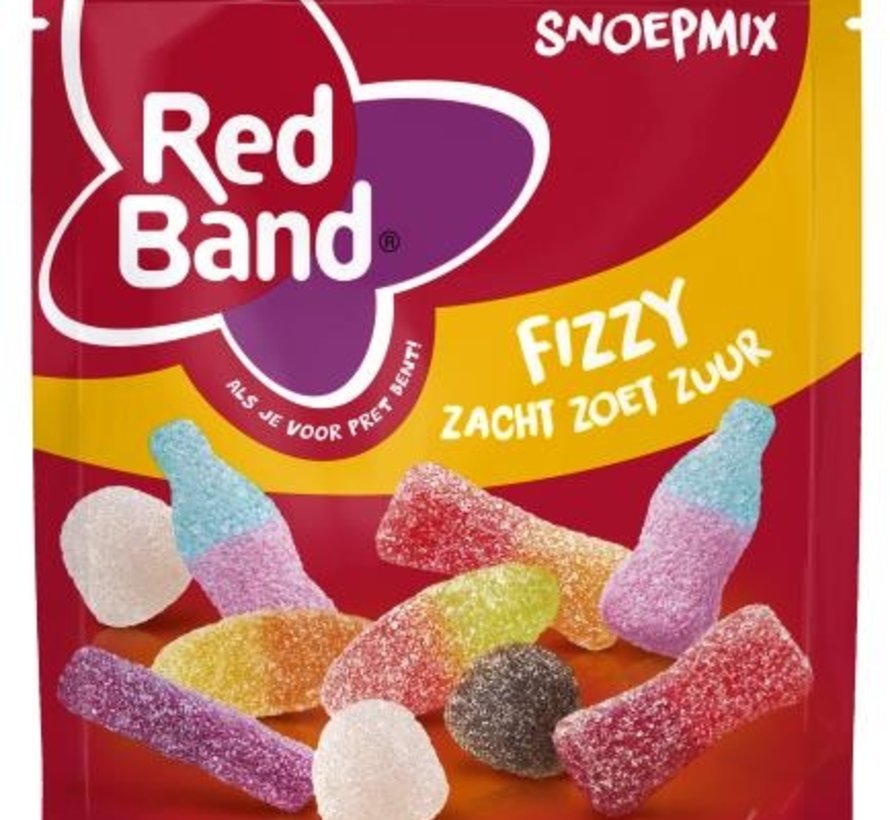Red Band snoepmix Fizzy -Doos 10x190 gram