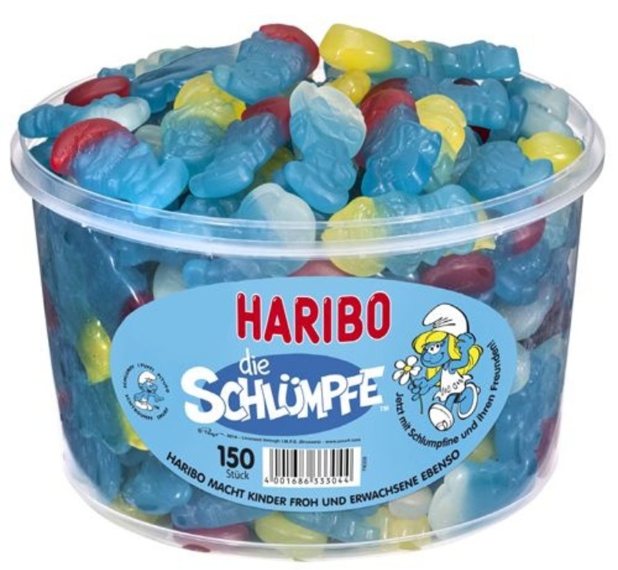 Blauwe Smurfen -Silo 150 stuks