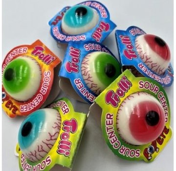 Trolli Halloween Snoep ogen Pop-Eye - Doos 21 zakken