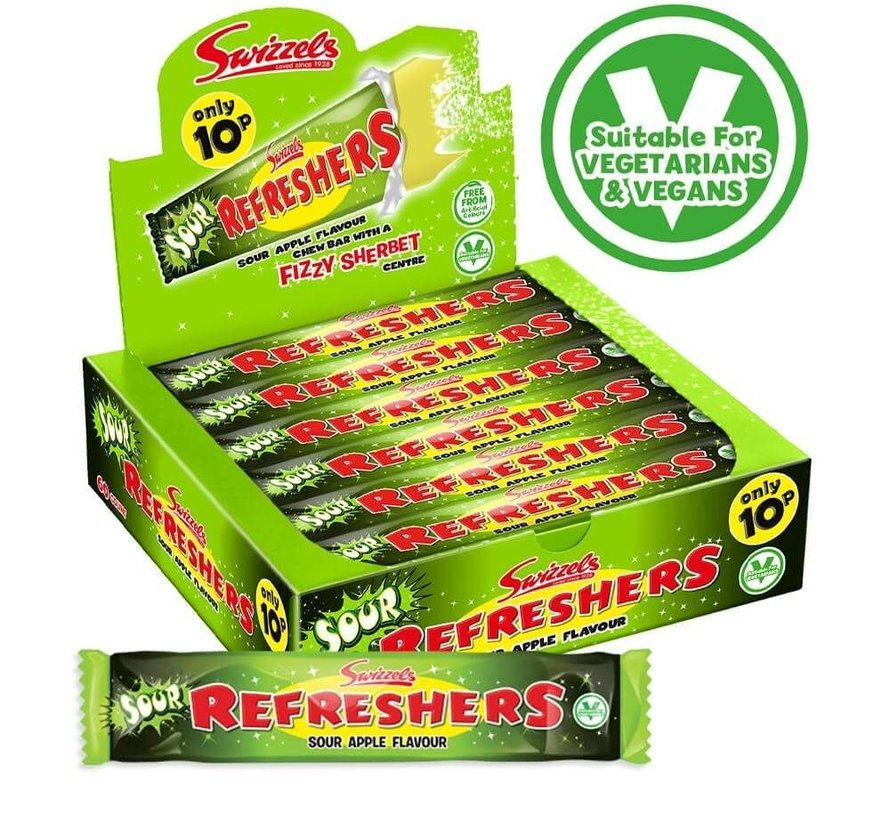 Snap&Crackle refresher Strawberry VEGGIE  -Doos 60 Stuks