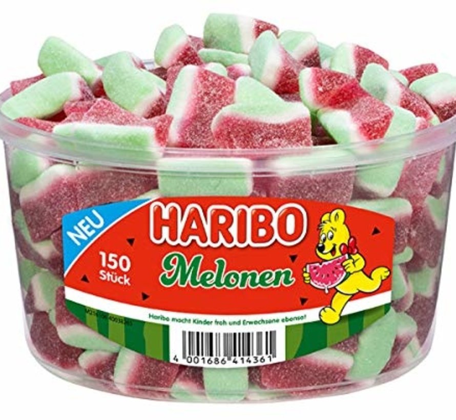 Haribo Wasser Melonen -Silo 150 stuks