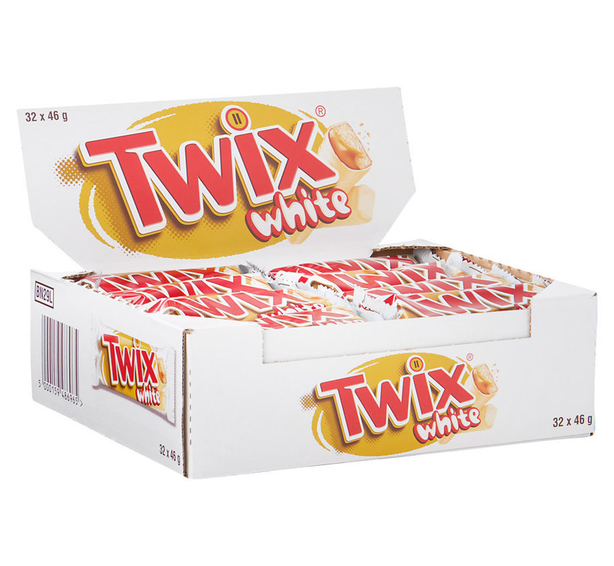 TWIX White Single -Doos 32 stuks