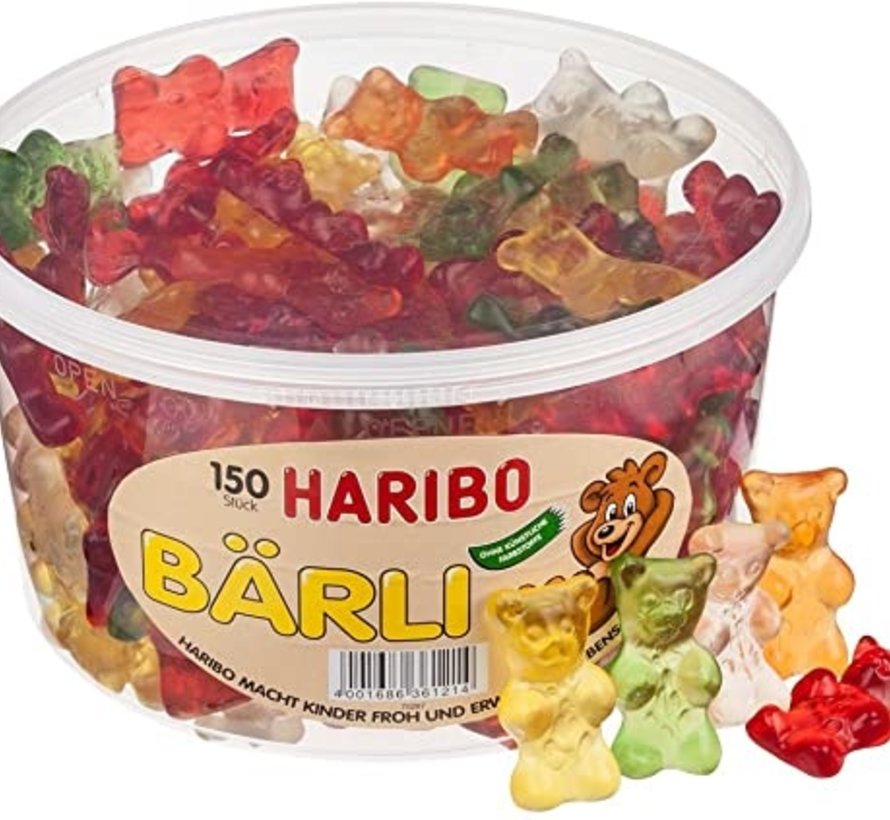 Haribo Baerli Beren -Silo 150 stuks