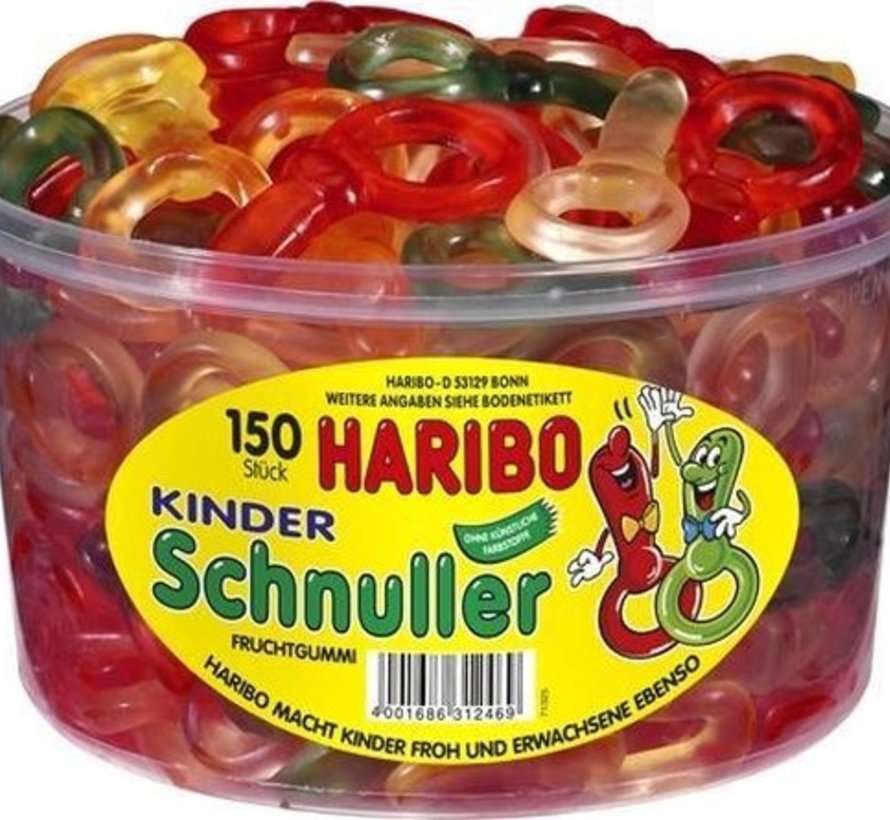 Haribo Kinder Schnuller -Silo 150 stuks