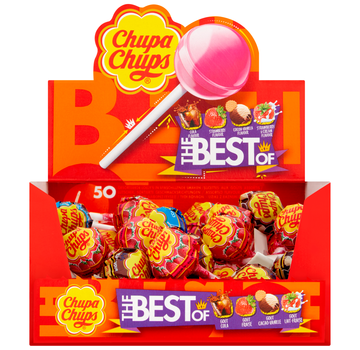 Chupa Chups Chupa Chups The Best Of Box -Doos 50 Stuks