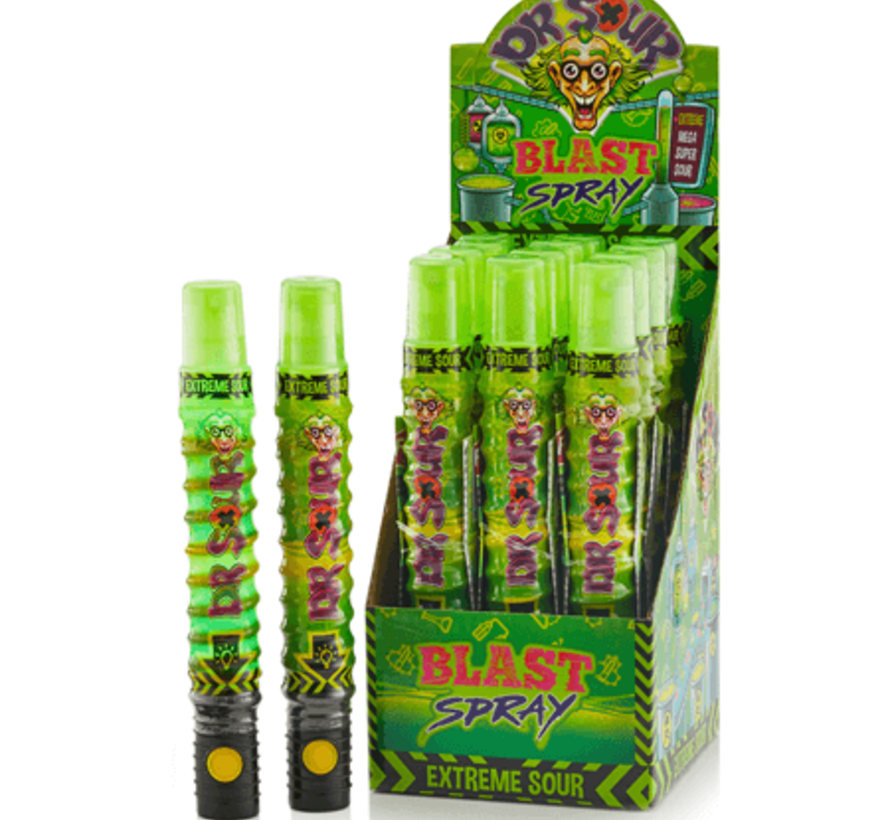 Extreme Sour Blast Spray -Doos 12 stuks