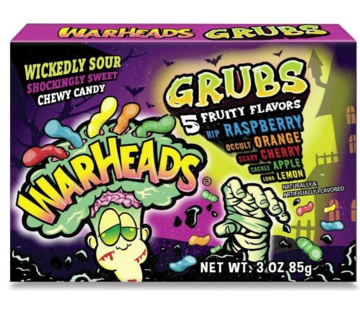 Warheads Warhead Grubs -doosje 85 gram