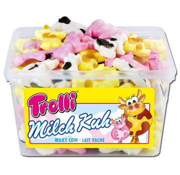 Trolli Melk Koe -silo 150 stuks