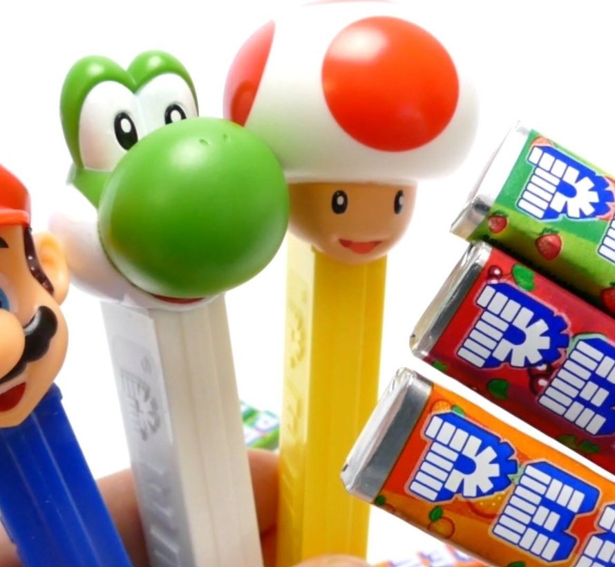 Nintendo Super Mario PEZ - Doos 12 Stuks