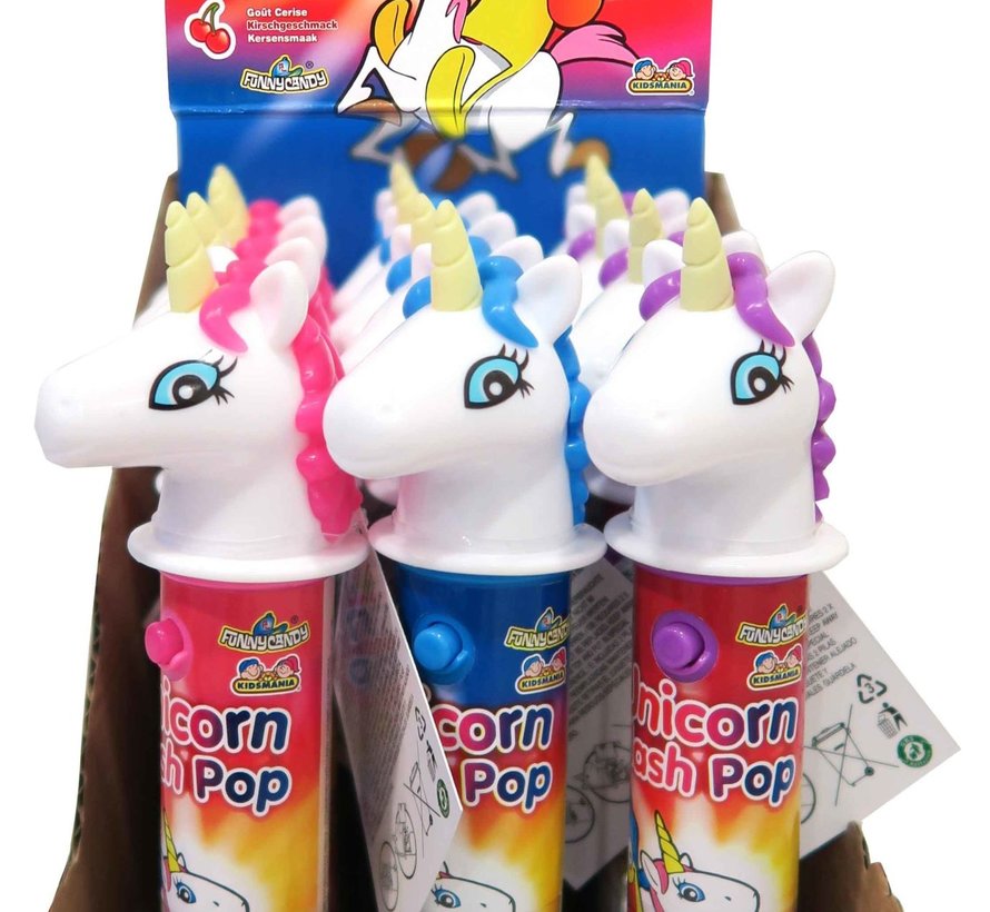 Unicorn Flash Pop -Doos 12 stuks