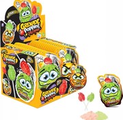 Johnny Bee Grenade Popping Candy Lollipop -Doos 36 stuks