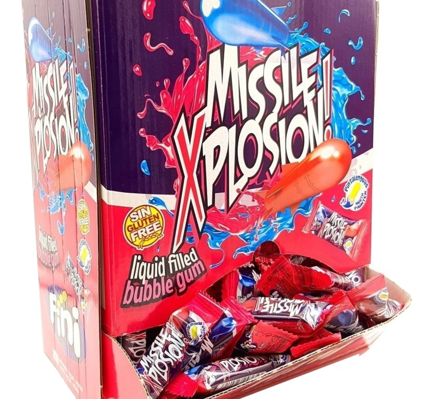 Missile Explosion Gum -Doos 200 stuks