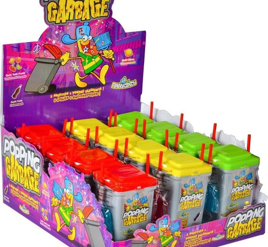 Popping Garbage -Doos 12 stuks