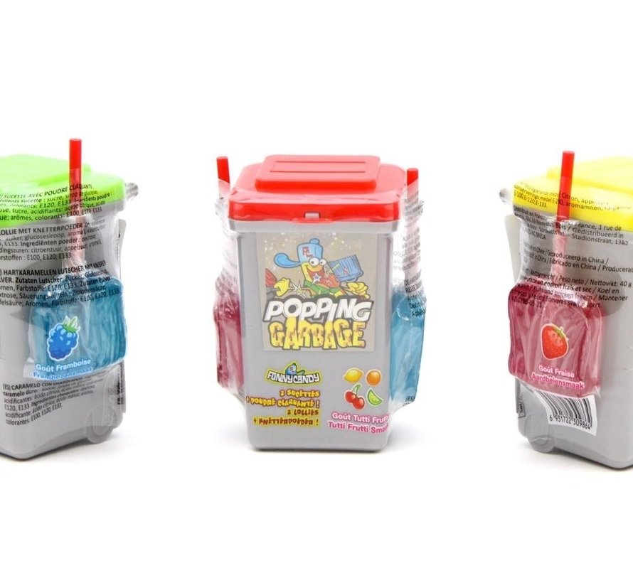 Popping Garbage -Doos 12 stuks